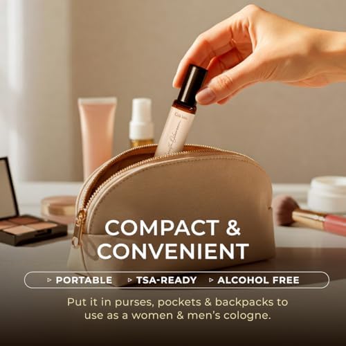 Gya Labs Frankincense & Somali Myrrh Essential Oil Roll On - Convenience - Camping Enthusiasts - Aromatherapy Relief, Cl