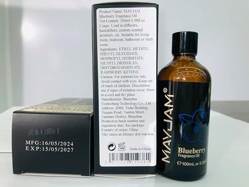 MAYJAM Sandalwood Essential Oil - Pure Fragrance Oil for Diffuser and Soap Candle Making, Ideal for Home and Office, 10