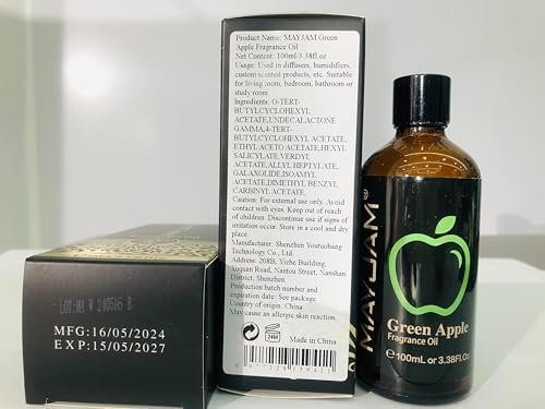 MAYJAM Sandalwood Essential Oil - Pure Fragrance Oil for Diffuser and Soap Candle Making, Ideal for Home and Office, 10