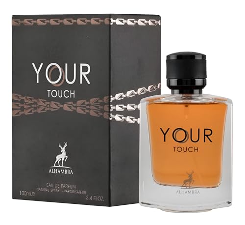 Maison Alhambra Your Touch Amber Aromatic Eau de Parfum Spray for Men Long-Lasting Fragrance Maison Alhambra Your Touc