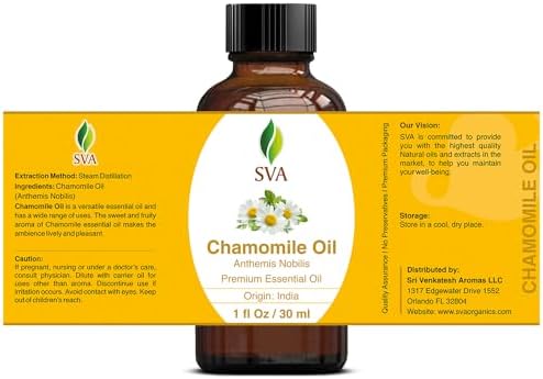 SVA Frankincense Essential Oil - 100% Natural Boswellia Carterii Oil for Aromatherapy and Skin Care - 1 Fl Oz with Dropp