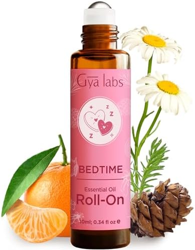 Gya Labs Frankincense & Somali Myrrh Essential Oil Roll On - Convenience - Camping Enthusiasts - Aromatherapy Relief, Cl