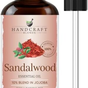 Handcraft Blends Sandalwood Essential Oil - 100% Pure and Natural for Diffuser and Aromatherapy - Premium Grade Essentia