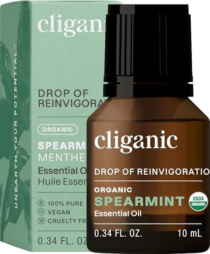 Cliganic Organic Frankincense Essential Oil - Boswellia Serrata, 100% Pure Natural Undiluted, for Stress Relief and Rela