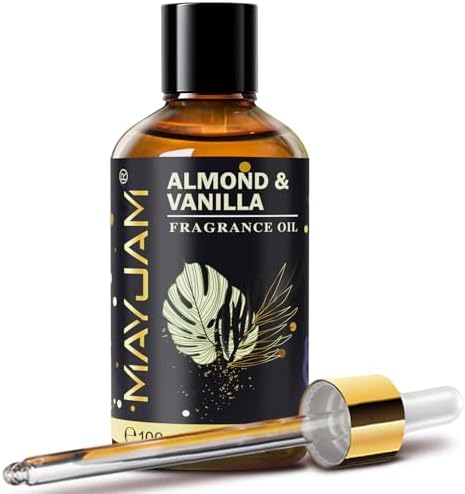 MAYJAM Sandalwood Essential Oil - Pure Fragrance Oil for Diffuser and Soap Candle Making, Ideal for Home and Office, 10
