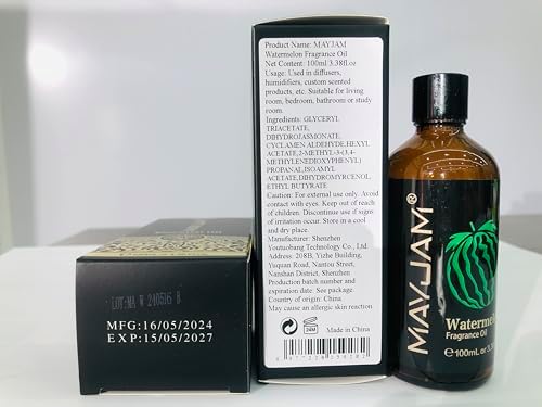 MAYJAM Sandalwood Essential Oil - Pure Fragrance Oil for Diffuser and Soap Candle Making, Ideal for Home and Office, 10