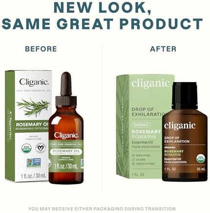 Cliganic Organic Frankincense Essential Oil - Boswellia Serrata, 100% Pure Natural Undiluted, for Stress Relief and Rela