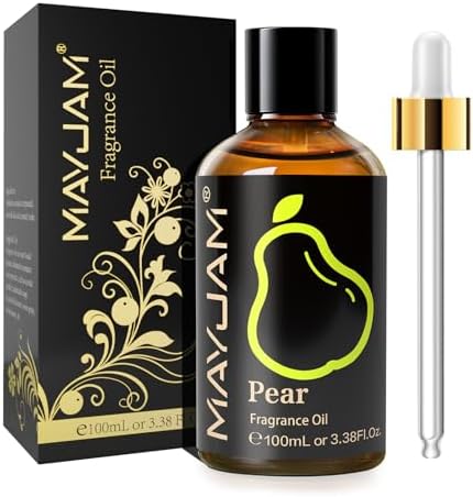 MAYJAM Sandalwood Essential Oil - Pure Fragrance Oil for Diffuser and Soap Candle Making, Ideal for Home and Office, 10