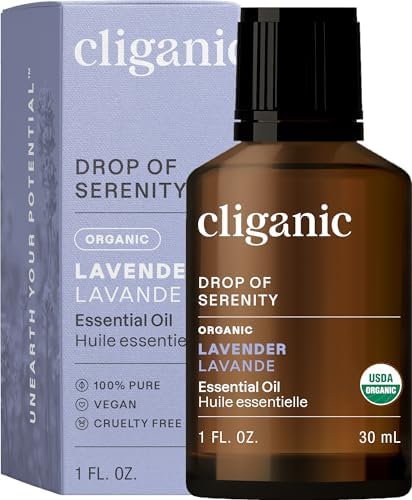 Cliganic Organic Frankincense Essential Oil - Boswellia Serrata, 100% Pure Natural Undiluted, for Stress Relief and Rela
