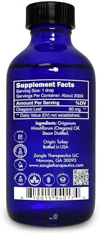 100% Pure Frankincense Essential Oil, Food Grade, for Face and Beauty, by Zongle Therapeutics, 4 OZ | Edible Frankincen