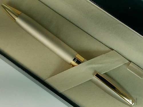 Sheaffer USA-made Legacy Heritage Sandblasted Palladium Barrel 22KT Gold Trim Ballpoint Pen | Sheaffer Legacy Heritage