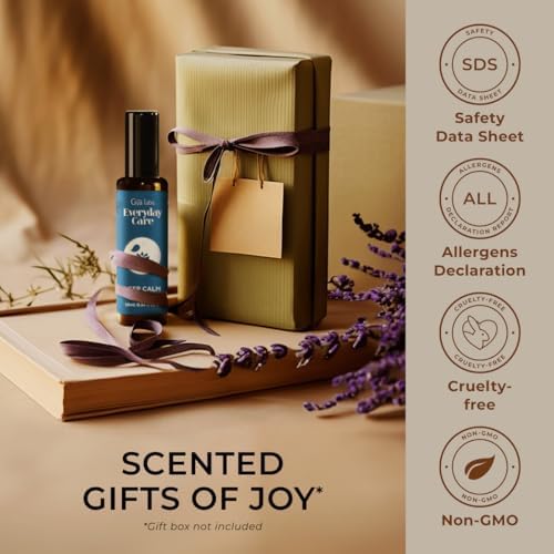 Gya Labs Frankincense & Somali Myrrh Essential Oil Roll On - Convenience - Camping Enthusiasts - Aromatherapy Relief, Cl