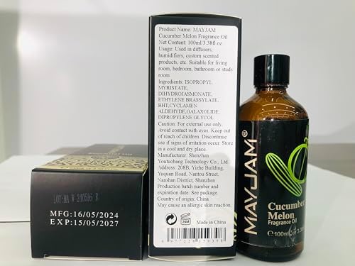 MAYJAM Sandalwood Essential Oil - Pure Fragrance Oil for Diffuser and Soap Candle Making, Ideal for Home and Office, 10