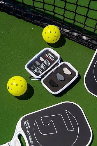 GAMMA RCF Airbender Pickleball Paddle, Raw Carbon Fiber, Shock Absorbing Gel Insert for Smooth Hits | GAMMA RCF Airbend