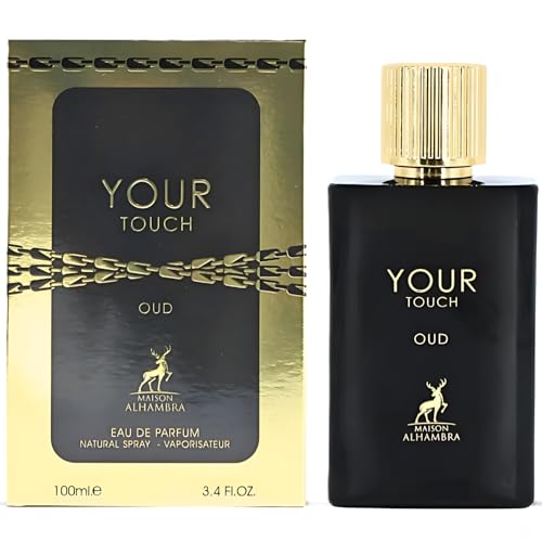 Maison Alhambra Your Touch Amber Aromatic Eau de Parfum Spray for Men Long-Lasting Fragrance Maison Alhambra Your Touc