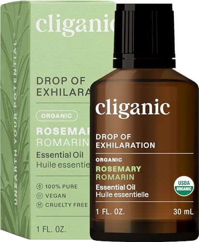 Cliganic Organic Frankincense Essential Oil - Boswellia Serrata, 100% Pure Natural Undiluted, for Stress Relief and Rela