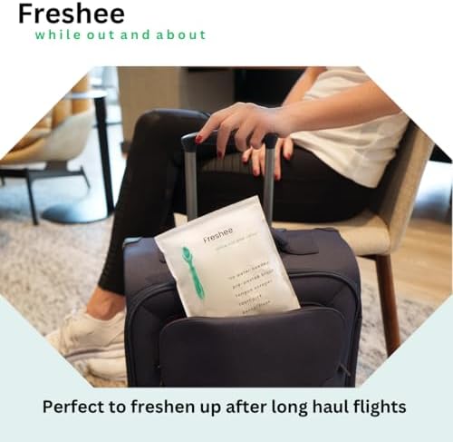 Freshee Paste 5 in 1 Disposable Mini Toothbrush Travel Set