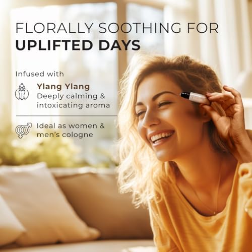 Gya Labs Frankincense & Somali Myrrh Essential Oil Roll On - Convenience - Camping Enthusiasts - Aromatherapy Relief, Cl