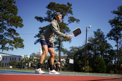 GAMMA RCF Airbender Pickleball Paddle, Raw Carbon Fiber, Shock Absorbing Gel Insert for Smooth Hits | GAMMA RCF Airbend