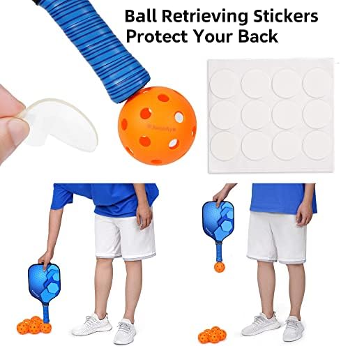 JoncAye USAPA Approved Pickleball Paddles Set of 4 for Adults, Men, Women, and Kids with Balls and Bag JoncAye USAPA App
