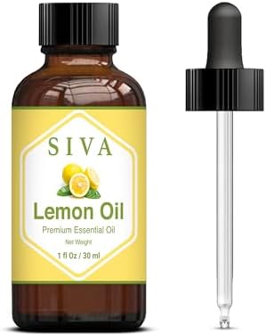 Siva Rosemary Essential Oil - 100% Natural Rosemary Oil – for Skin Care, Hair Care, Aromatherapy - 4 Fl Oz with Dropper