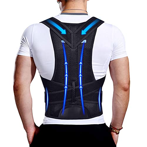 Upgraded Posture Corrector Back Brace for Men and Women | New Version Lumbar Support Back Brace for Posture Improving a