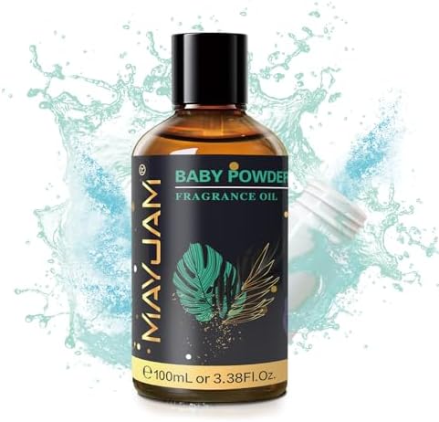 MAYJAM Sandalwood Essential Oil - Pure Fragrance Oil for Diffuser and Soap Candle Making, Ideal for Home and Office, 10