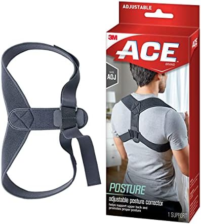 ACE Brand Posture Corrector, Posture Support, Discreet Under Clothing, Perfect for Students and Office Workers, Adjustab