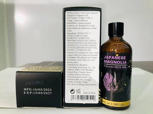 MAYJAM Sandalwood Essential Oil - Pure Fragrance Oil for Diffuser and Soap Candle Making, Ideal for Home and Office, 10