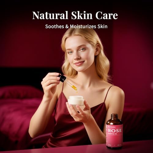 Sujuaba Sandalwood Oil for Diffuser and Skincare 4 Fl Oz - 100% Natural Aromatherapy Oil - Perfect for Relaxation and DI