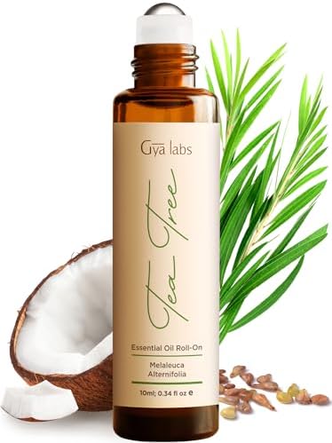 Gya Labs Frankincense & Somali Myrrh Essential Oil Roll On - Convenience - Camping Enthusiasts - Aromatherapy Relief, Cl