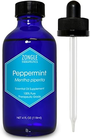 100% Pure Frankincense Essential Oil, Food Grade, for Face and Beauty, by Zongle Therapeutics, 4 OZ | Edible Frankincen