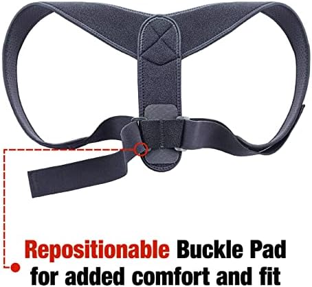 ACE Brand Posture Corrector, Posture Support, Discreet Under Clothing, Perfect for Students and Office Workers, Adjustab