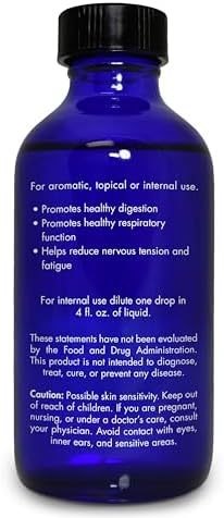 100% Pure Frankincense Essential Oil, Food Grade, for Face and Beauty, by Zongle Therapeutics, 4 OZ | Edible Frankincen