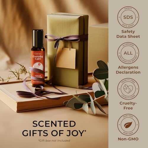 Gya Labs Frankincense & Somali Myrrh Essential Oil Roll On - Convenience - Camping Enthusiasts - Aromatherapy Relief, Cl