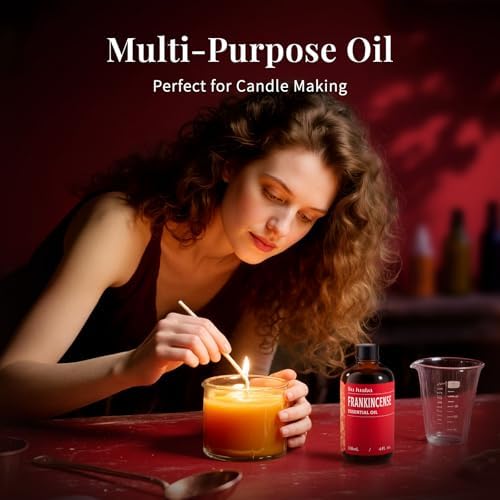 Sujuaba Sandalwood Oil for Diffuser and Skincare 4 Fl Oz - 100% Natural Aromatherapy Oil - Perfect for Relaxation and DI