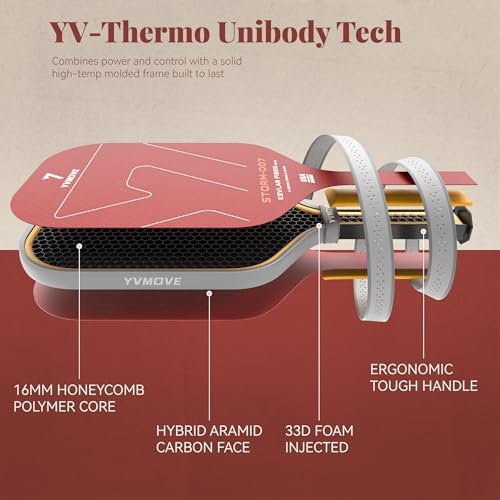 T700 Raw Carbon Fiber Pickleball Paddle for Ultimate Spin & Consistency USAPA ApprovedPremium Pickle Ball Racket with 16