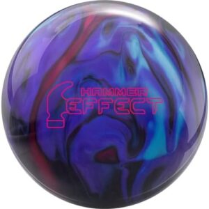Hammer Effect Bowling Ball for Beginner Bowlers - Easy Grip - 8.5lbs - Frequent Practice | Hammer Effect Bowling Ball -