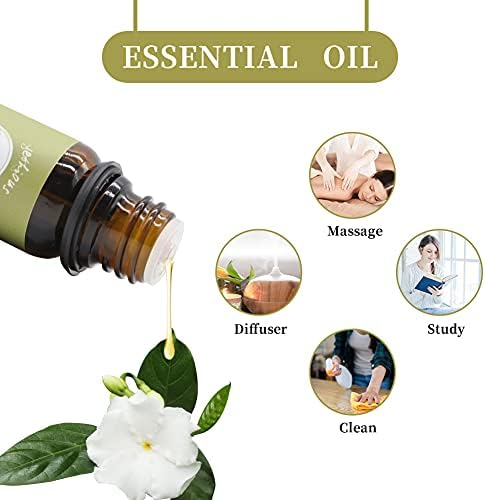 Yethious Pure Sandalwood Essential Oil for Aromatherapy & Diffuser - 10ML