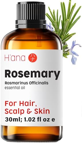 H'ana Sandalwood Essential Oil - 1.02 Fl Oz - for Hair and Skin, Aromatherapy, DIY Soap Making - ClimatePartner Certifie