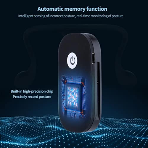 Intelligent Posture Corrector for Back and Neck Rechargeable Silicone Automatic Induction Smart Posture Trainer for Wome