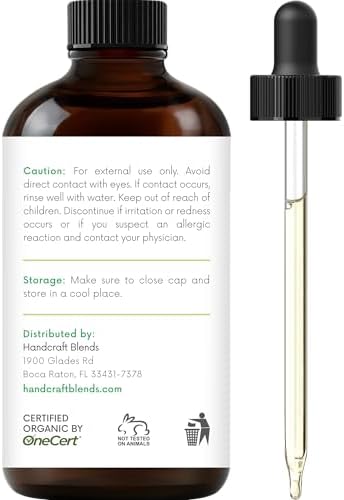 Handcraft Blends Organic Cedarwood Essential Oil - Premium Grade for Diffuser and Aromatherapy - USDA Organic - 1 Fl Oz