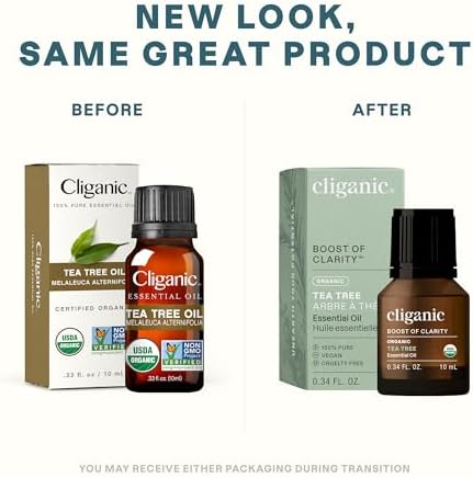 Cliganic Organic Frankincense Essential Oil - Boswellia Serrata, 100% Pure Natural Undiluted, for Stress Relief and Rela