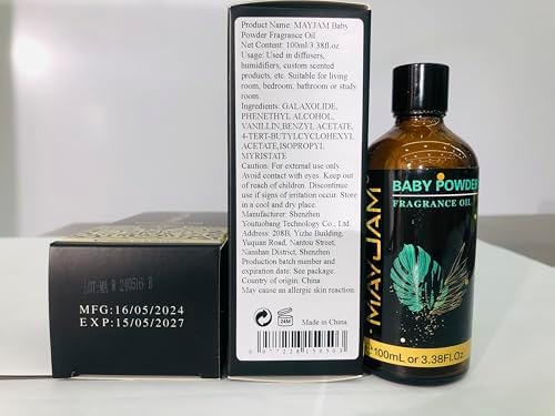 MAYJAM Sandalwood Essential Oil - Pure Fragrance Oil for Diffuser and Soap Candle Making, Ideal for Home and Office, 10