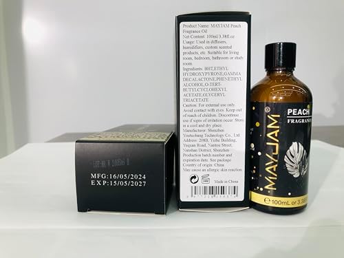 MAYJAM Sandalwood Essential Oil - Pure Fragrance Oil for Diffuser and Soap Candle Making, Ideal for Home and Office, 10