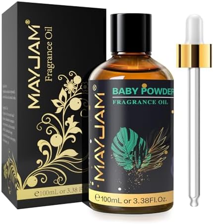 MAYJAM Sandalwood Essential Oil - Pure Fragrance Oil for Diffuser and Soap Candle Making, Ideal for Home and Office, 10