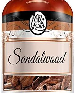 Oil of Youth Sandalwood Essential Oil for Skin Care and Relaxation (8 Fluid Ounces) | Oil of Youth Sandalwood Essential