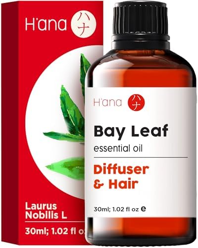 H'ana Sandalwood Essential Oil - 1.02 Fl Oz - for Hair and Skin, Aromatherapy, DIY Soap Making - ClimatePartner Certifie