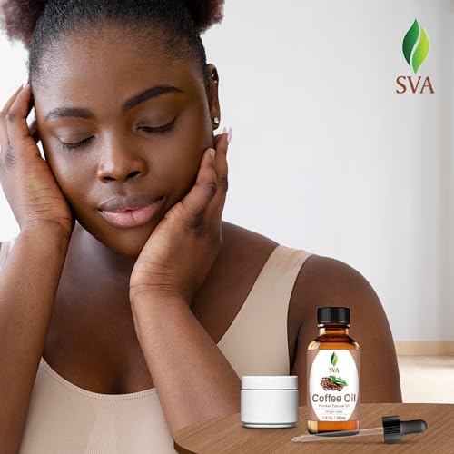 SVA Frankincense Essential Oil - 100% Natural Boswellia Carterii Oil for Aromatherapy and Skin Care - 1 Fl Oz with Dropp