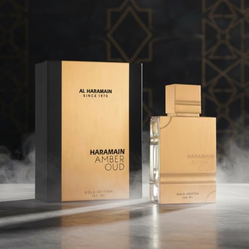 Al Haramain Amber Oud Gold Edition Eau De Parfum Spray - Long-Lasting Amber Cologne for Women & Men Al Haramain Amber Ou